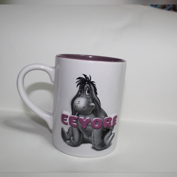 Disney store large 3D Eeyore coffee mug - Picture 2 of 5